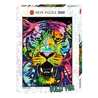 Image of Heye 29766 &quot;Wild Tiger&quot; Puzzle (1000 Piece), 70 x 50 0.2 centimetres