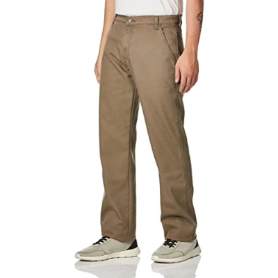 Image of Dickies Men&#039;s Tough Max Duck Carpenter Pant, Stonewashed Mushroom, 30W / 30L