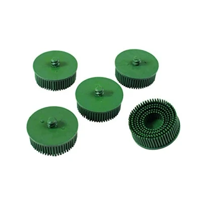 Image of Connect 32198 Abracs Quick Lock Bristle Brush 50mm Green 5pc