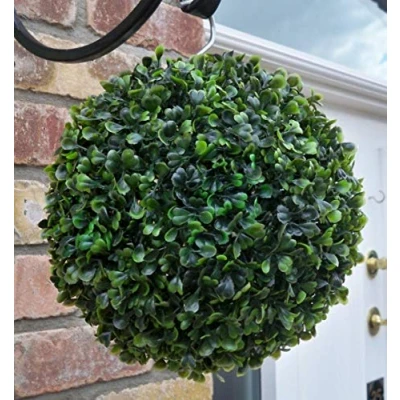Image of Best Artificial 23cm Boxwood Buxus Topiary Grass Ball
