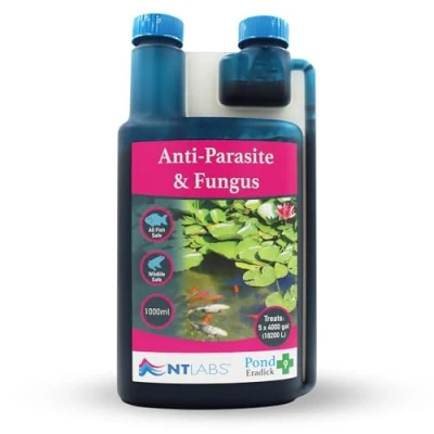 Image of NT Labs Pond Eradick, Fish Medicine, Anti Parasite &amp; Fungus, Treatment for Fish, Fungal Infections