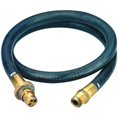 Image of Gas Cooker 3&#039; Hose (Natural Gas) Flexible 1/2&quot; Bayonet (Old Type)
