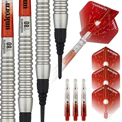 Image of Unicorn Unisex Core Xl Striker Soft Tip Darts, Red, 23 G EU