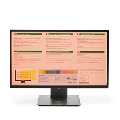 Image of Crossbow Education 23 Inch Widescreen Monitor Overlay Pink