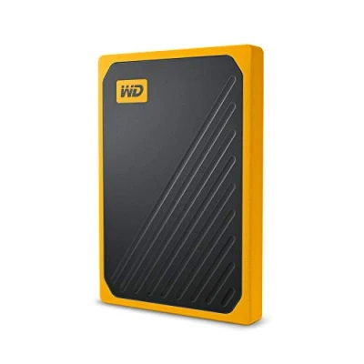 Image of WD 1 TB My Passport Go Portable SSD Amber Trim