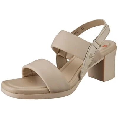 Image of ART Women&#039;s Cannes Heeled Sandal, Cream, 4 UK