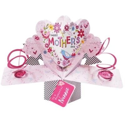 Image of To A Wonderful Nannie Happy Mother&#039;s Day Pop Up Card 3D Greeting Cards POP011M14