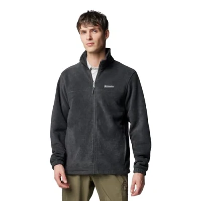 Image of Columbia Men&#039;s Powder Lite Jacket Puffer Jacket, Peatmoss Heather, Size XL