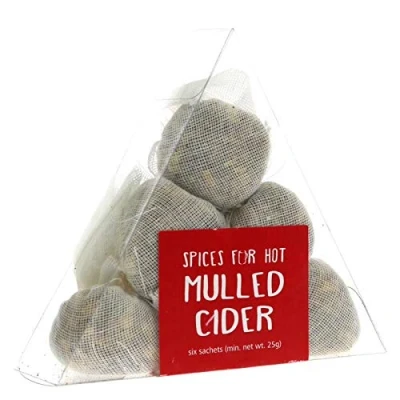 Image of Christmas Mulled Cider Spice (2 Boxes, Total 12 Sachets) with Instructions, Contains Cassia, Lemon Peel, Root Ginger and Whole Cloves
