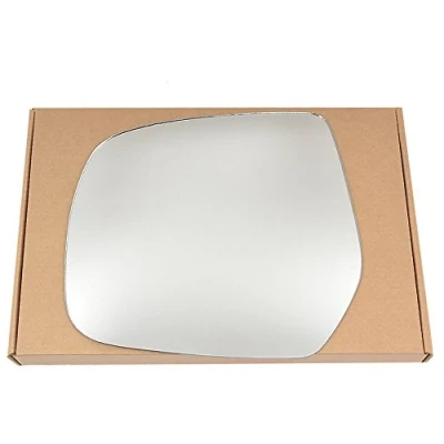 Image of Less4spares Wing Mirror Glass Left Compatible with Ford Ranger 2006 2011 STICK ON Passenger Near Side Convex