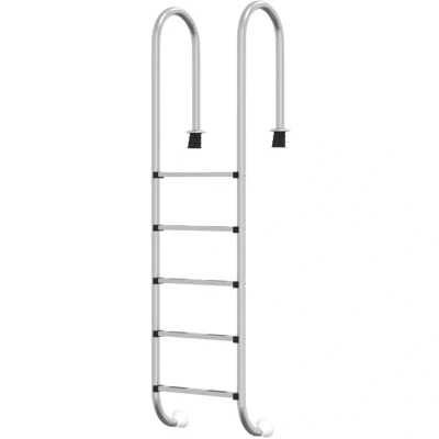 Image of Pool Ladder 54x38x211 cm 304 Stainless Steel Vidaxl