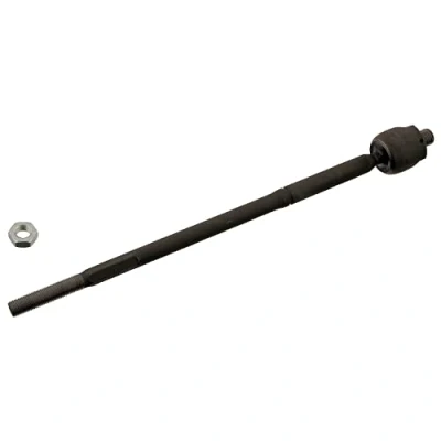 Image of 4550317040 Inner Tie Rod FEBI BILSTEIN 33447 Front axle Left, Right, both sides 344mm BMTS Turbo NEW with lock nut