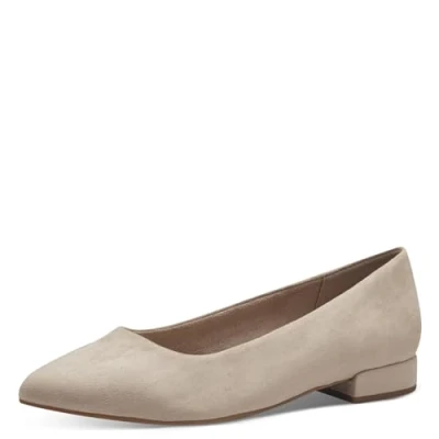 Image of Jana Women&#039;s 8 22174 42 Ballet Flat, Beige, 4 UK