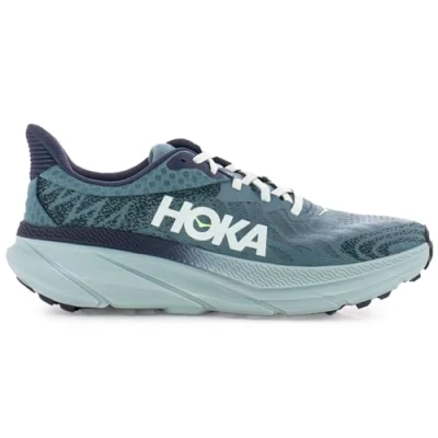 Image of Hoka Challenger 7 Men&#039;s Running Shoes Size 10.5 Blue for Comfort and Performance