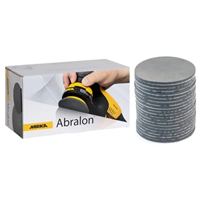 Image of Mirka Abralon J3 sanding pad / polishing 77mm 1000 grit 20/pack for and lacquer, wood, plastic