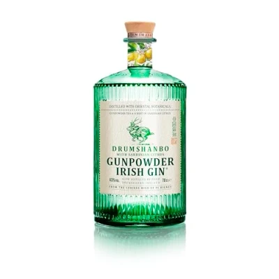 Image of Gunpowder Irish Gin With Sardinian Citrus, 43 Percent, 70 cl