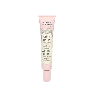 Image of Panier des Sens Light Face Cream with Hyaluronic Acid + Peony Extract Moisturizing and Radiance Skin Care for Women Made in France Facial Moisturizer 98% Natural Ingredients 50ml