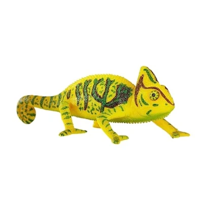 Image of MOJO Chameleon Hand Painted Toy Figure Wildlife Collection True to Life &amp; Highly Detailed Designed in UK