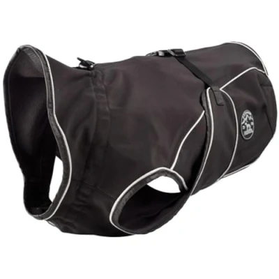 Image of HUNTER Uppsala Softshell Dog Coat, 25 cm, Black