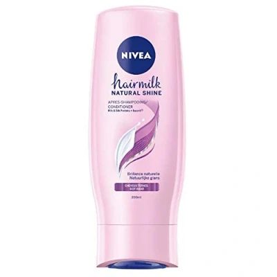 Image of Nivea Hair Milk Natural Shine Conditioner, 200 g