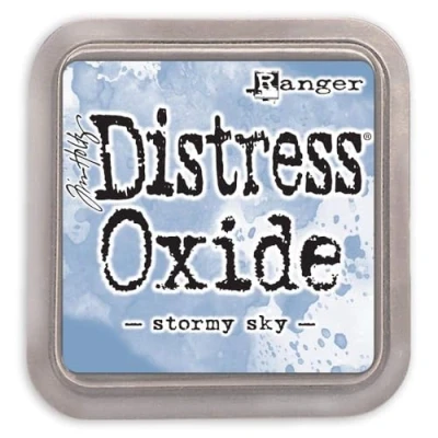 Image of Ranger Tim Holtz Distress Oxide Pad Stormy Sky, Synthetic Material