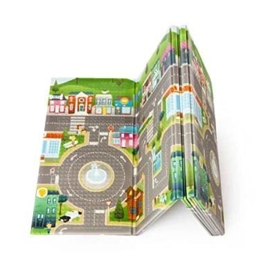 Image of Prince Lionheart Everywhere Play Mat,Double Sided Padded Mat,Durable, 201cm x 180cm
