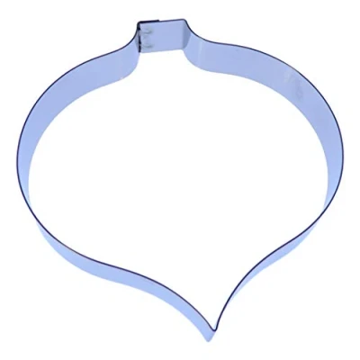 Image of Christmas Bauble Cookie Cutter Stainless Steel 80mm