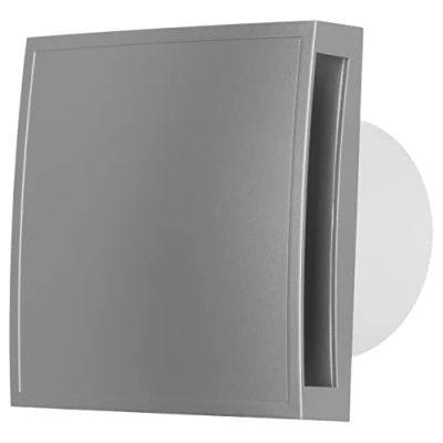 Image of LIRAST Diameter 125 mm Silver Bathroom Fan for Efficient Ventilation in Kitchen Toilet