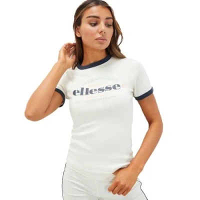 Image of ellesse Tops women&#039;s T shirts, White, S
