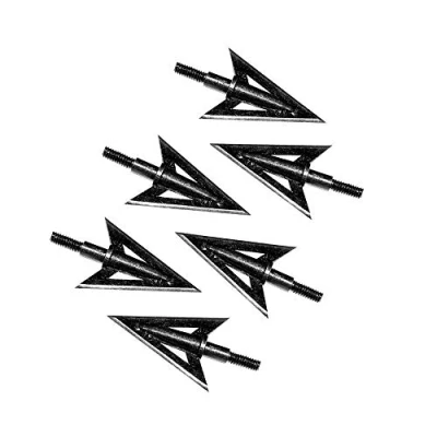 Image of Namvo 6pcs Stainless Steel Fish Arrow Metal Archery Broadheads 100Grain Traditional Outdoor Hunting Arrows Head