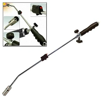 Image of Gas Weed Burner Garden Outdoor Moss Fungus Environmentally friendly Canisters of Butane Strong Performance Completely secure