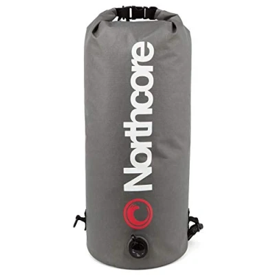 Image of Northcore Surfing and Watersports Accessories 20L 20 Litre Capacity Compression Bag Grey Lightweight Waterproof