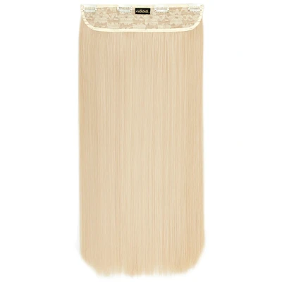 Image of Lullabellz Thick Straight Clip In Hair Extensions, 24 Inch Length, Light Blonde