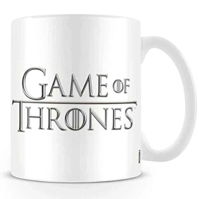 Image of Pyramid MG22851 Mug, Porcelain, White and Grey