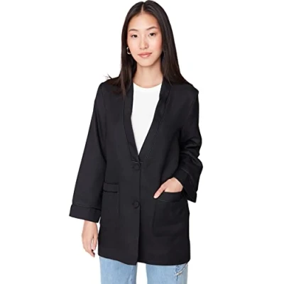 Image of Trendyol Blazer Black Regular