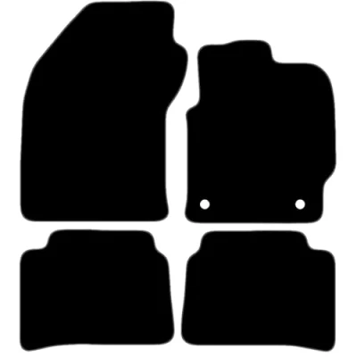 Image of Carsio Carpet Car Mats For Suzuki Swace 2021+ Onwards Tailored Fit Floor Mat Set Complete Accessory Black Custom Fitted All Weather, Anti Slip Backing &amp; Grey Trim