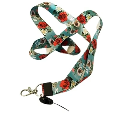 Image of Lanyard Neck Strap for Mobile Phone,ID Card Holder,Keys,Keychain Badge Holder,Lanyards with Safety Breakaway Clip Business Exhibition Office Group Students Adults.