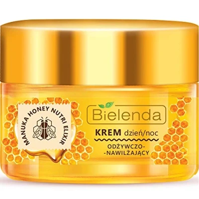 Image of Bielenda Manuka Honey Nutri Elixir Nourishing Moisturizing Cream Day and Nght 50ml