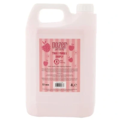 Image of Pozer Truly Madly Deeply Dog Shampoo For Smelly Dogs Deep Cleansing Dirty and Greasy Coats Leaves the Coat Soft Clean Fresh Mango Scent, 4 Litre