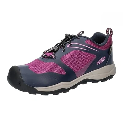 Image of Keen Wanduro LOW WP Children Unisex Hiking shoes for kids, Size: 10k, Black Textile/synthetics