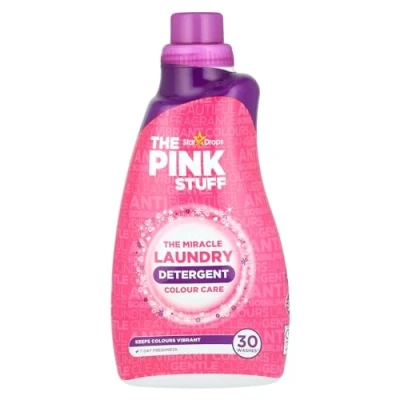 Image of Stardrops The Pink Stuff Miracle Laundry Oxi Powder Stain Remover, Whites, 1 kg