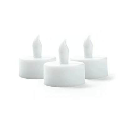 Image of Status Hallein Tealight LED Candles 72 Pack of Warm White with Flicker Effect Battery Operated HALLEIN6PK12