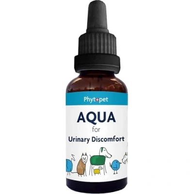 Image of Phytopet Aqua 100ml 100% Natural Herbal Remedy for Urinary Discomfort, UTI Dogs, Cats, Pets