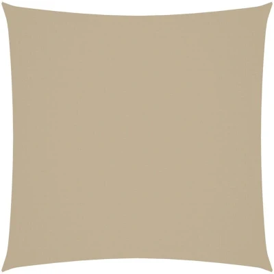 Image of vidaXL Sunshade Sail Oxford Fabric Square 2x2 m Beige