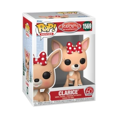 Image of Funko Pop! Movies: Rudolph Clarice​ the Red Nosed Reindeer Collectable Vinyl Figure Gift Idea Official Merchandise Toys for Kids &amp; Adults Movies Fans