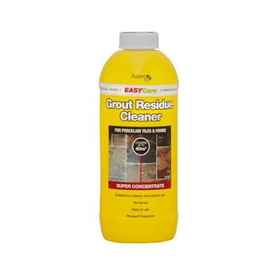 Image of EASYCare 1L Grout Residue Film Remover Cleaner For Porcelain Tiles Paving Grout. Indoor And Outdoor Use Liquid Floor Limescale, Rust Stain Great Professional Home
