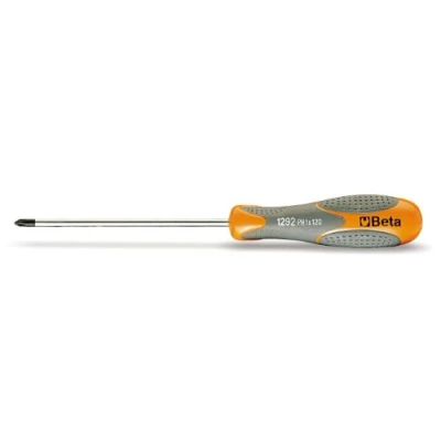 Image of Beta 12920024 Model 1292 8X150 Screwdrivers for Cross Head Phillips Screws, 8mm x 150mm