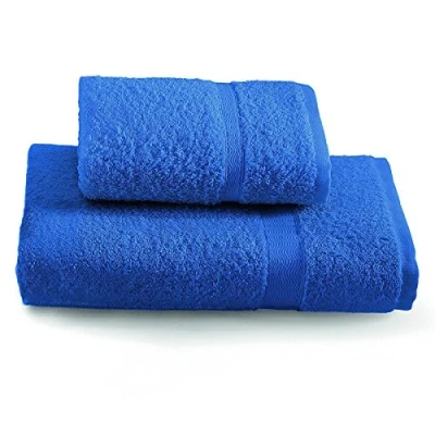 Image of Gabel Plain Towel Set, 100% Cotton, 100 x 60 0.8 cm 100x60x0.8 Fucsia