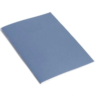 Image of RHINO F8M A4 64 Page Exercise Book Dark Blue (Pack of 10), VEX677 1085 6