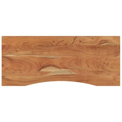 Image of vidaXL Desk Top 110x50x2.5 cm Rectangular Solid Wood Acacia